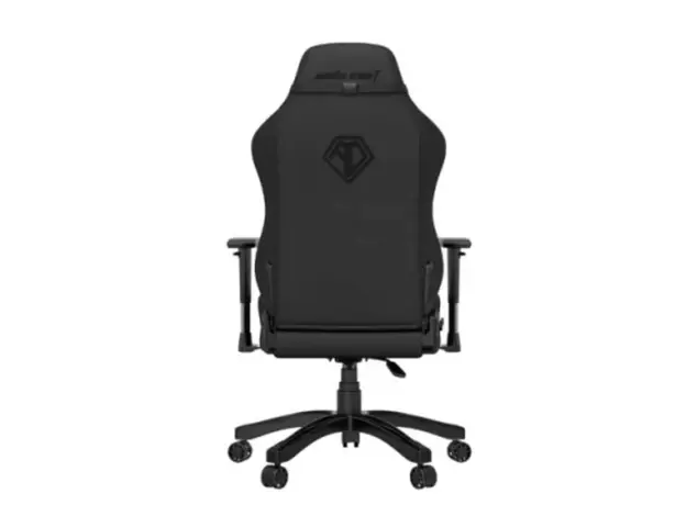 სათამაშო სავარძელი AndaSeat Chair Phantom 3, PVC leather, 1D-Armrests, black, 3 image