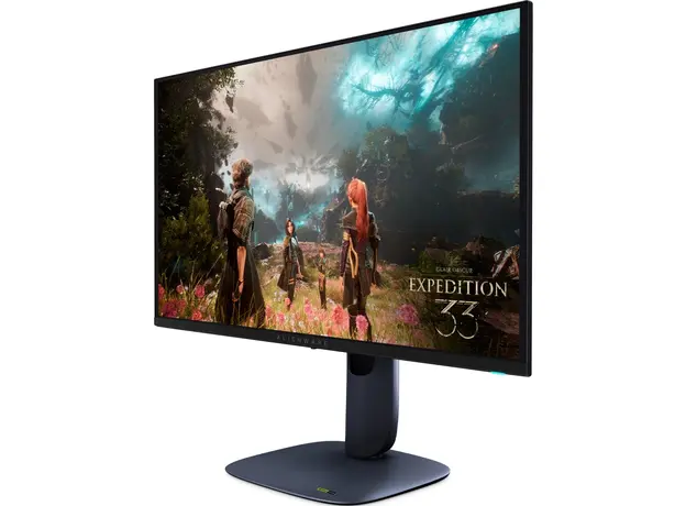 მონიტორი DELL 27" AW2725Q 2xHDMI, DP, USB, QD-OLED, 3840x2160, 240Hz, 0.03ms, DCI-P3 99%, G-SYNC, AdaptiveSync, Pivot, HDR TrueBlack 400, 3 image