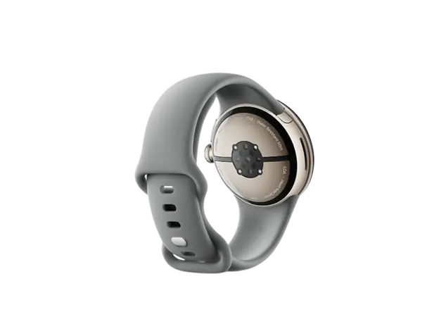 სმარტ საათი Google Pixel Watch 3 41mm Wi-Fi Champagne Gold Aluminum Case with Hazel Active Band, 2 image