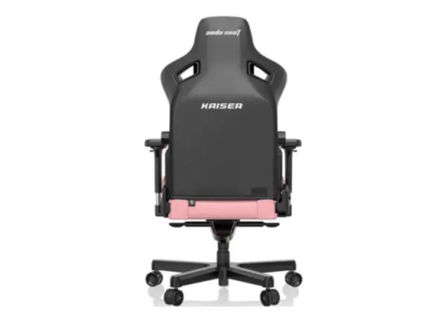 სათამაშო სავარძელი AndaSeat Chair Kaiser 3, PVC leather, 4D-Armrests, pink, 4 image
