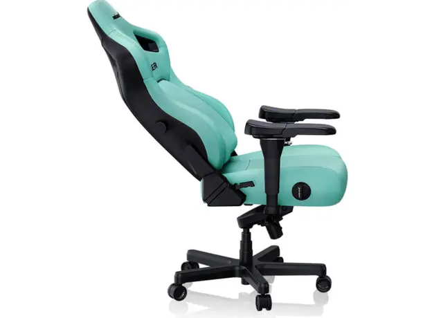 სათამაშო სავარძელი AndaSeat Chair Kaiser 4 V2 XL, PVC leather, 6D-Armrests, green, 3 image