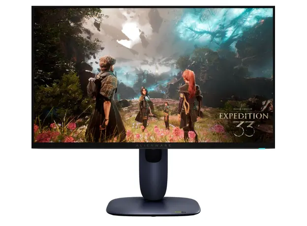 მონიტორი DELL 27" AW2725Q 2xHDMI, DP, USB, QD-OLED, 3840x2160, 240Hz, 0.03ms, DCI-P3 99%, G-SYNC, AdaptiveSync, Pivot, HDR TrueBlack 400