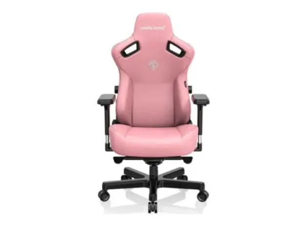 სათამაშო სავარძელი AndaSeat Chair Kaiser 3, PVC leather, 4D-Armrests, pink