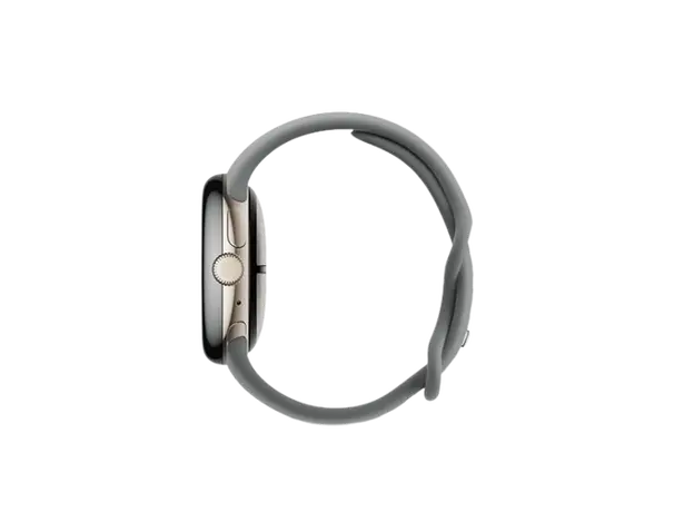 სმარტ საათი Google Pixel Watch 3 41mm Wi-Fi Champagne Gold Aluminum Case with Hazel Active Band, 3 image
