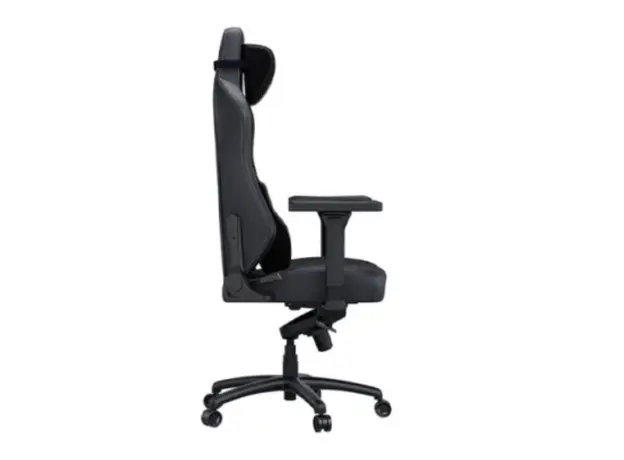 სათამაშო სავარძელი AndaSeat Chair Phantom 3 XL, PVC leather, 4D-Armrests, black, 3 image