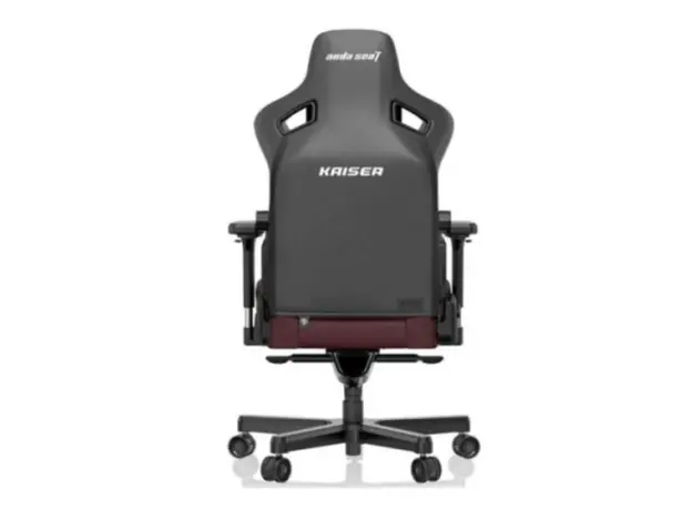 სათამაშო სავარძელი AndaSeat Chair Kaiser 3, PVC leather, 4D-Armrests, maroon, 4 image