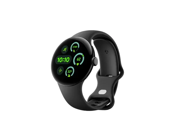 სმარტ საათი Google Pixel Watch 3 41mm Wi-Fi Matte Black Aluminum Case with Obsidian Active Band