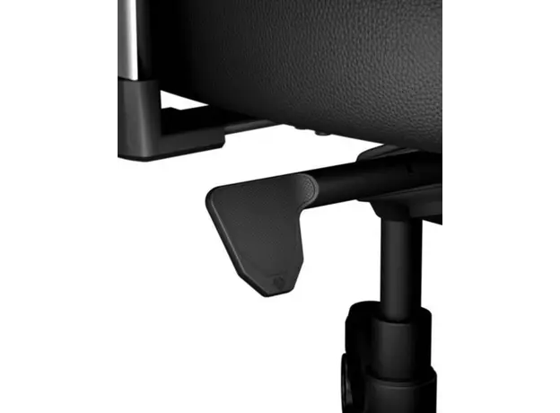 სათამაშო სავარძელი AndaSeat Chair Kaiser 3, PVC leather, 4D-Armrests, black, 3 image