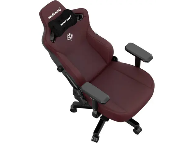 სათამაშო სავარძელი AndaSeat Chair Kaiser 3 XL, PVC leather, 4D-Armrests, maroon, 2 image