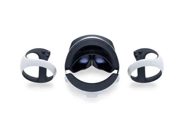 VR ყურსასმენი და კონტროლერი PlayStation VR2 Headset with Controllers for PlayStation 5 - White, 2 image