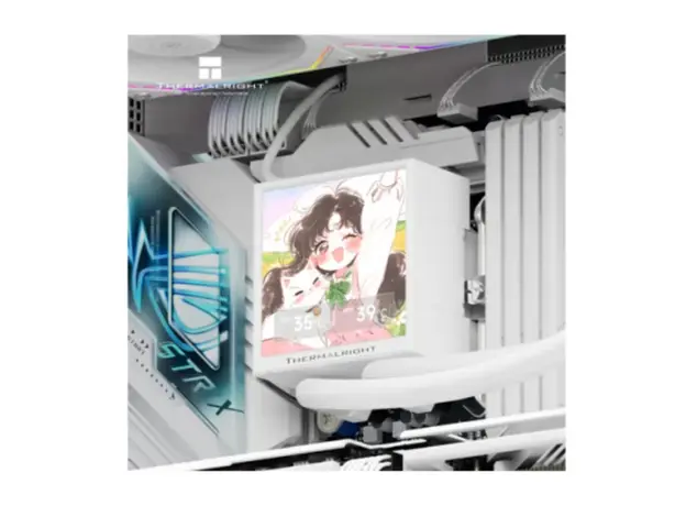 ქულერი THERMALRIGHT Peerless Vision 240 ARGB WHITE CPU Universal Cooler, 4 image