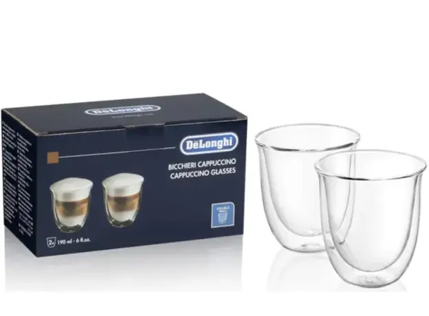 ჭიქა DeLonghi DLSC311 2 GLASSES-CAPPUCINO, 2 image