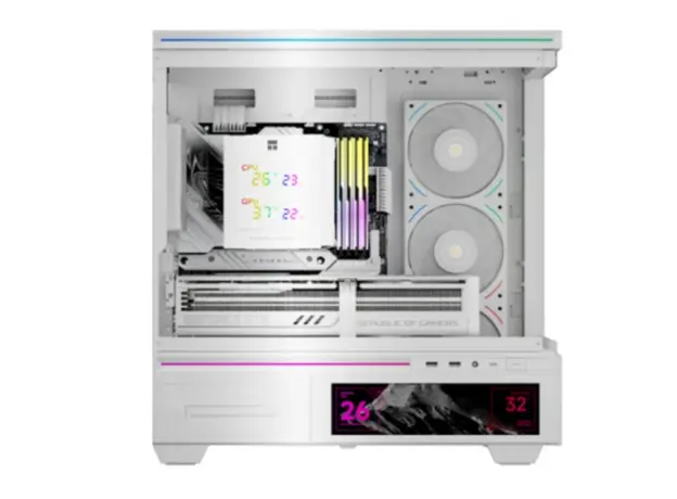 ქულერი THERMALRIGHT Royal Knight 120 Digital WHITE CPU Universal Cooler, 3 image