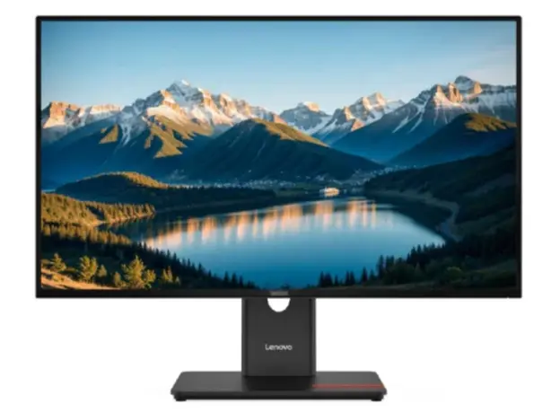 მონიტორი Lenovo ThinkVision T27Q-40, 27"2560x1440, IPS,120Hz,4ms, 1x HDMI,1x DP, 3xUSB-A,1xUSB-C,1xUSB-B, Tilt,Swivel