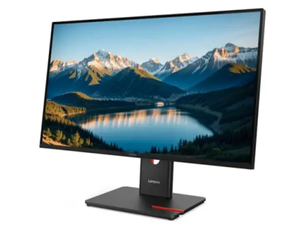 მონიტორი Lenovo ThinkVision T27Q-40, 27"2560x1440, IPS,120Hz,4ms, 1x HDMI,1x DP, 3xUSB-A,1xUSB-C,1xUSB-B, Tilt,Swivel, 2 image