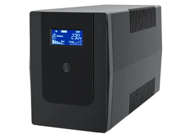 უწყვეტი კვების წყარო EAST EA2120 1200VA/720W with 2x7Ah battery Line interactive UPS LCD