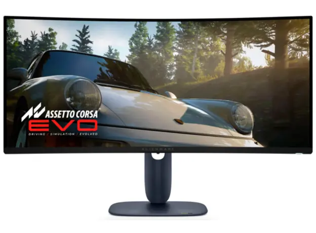 მონიტორი DELL Monitor 34" AW3425DW ALIENWARE 2xHDMI, DP, USB, QD-OLED, 3440x1440, 21:9, 240Hz, 0.03ms