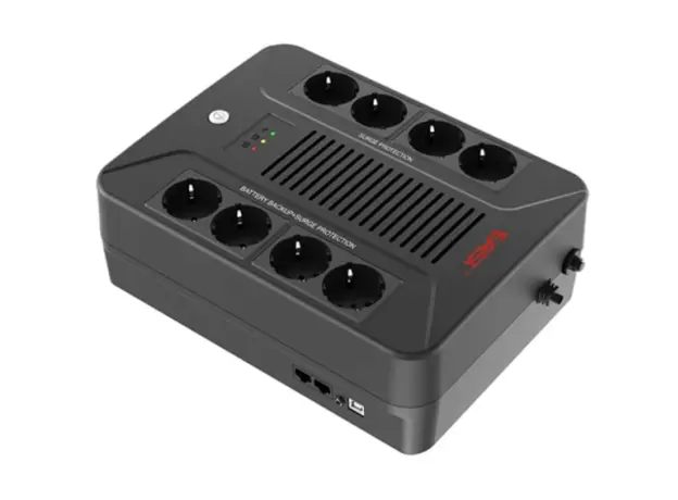 უწყვეტი კვების წყარო EAST EA280 Plus 800VA/480W with 1x8Ah battery Line Interactive UPS LED