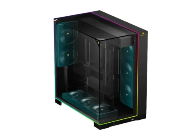 კომპიუტერის ქეისი THERMALRIGHT TR-A70 ARGB 5x120mm ARGB Fans Black, 3 image