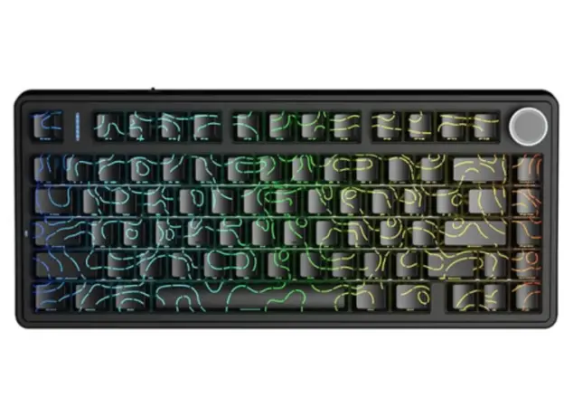 კლავიატურა AULA F75 RGB Gaming Keyboard Black Contour (Seiya Switch)