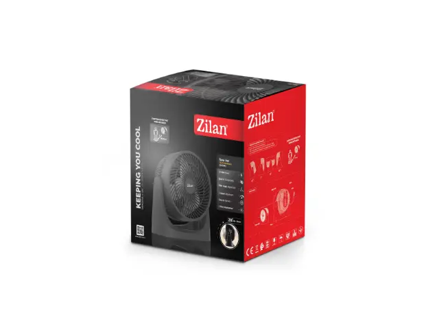 მაგიდის ვენტილატორი Zilan ZLN7095, 2 image