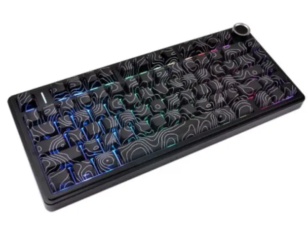 კლავიატურა AULA F75 RGB Gaming Keyboard Black Contour (Seiya Switch), 2 image