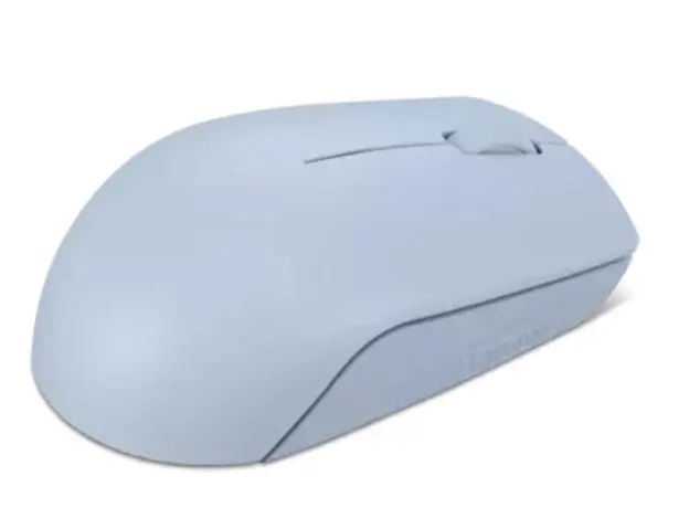 მაუსი Lenovo 300 Wireless Compact Mouse (Frost Blue) with battery, 2 image
