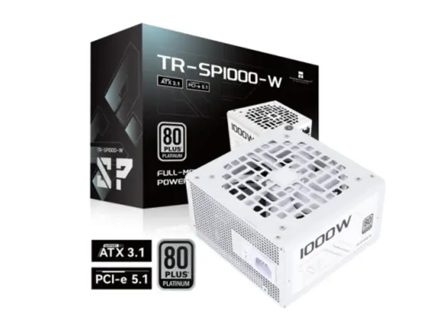 კვების ბლოკი THERMALRIGHT TR-SP1000W 1000W 80 PLUS PLATINUM ATX 3.1 Full-Modular