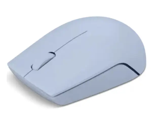 მაუსი Lenovo 300 Wireless Compact Mouse (Frost Blue) with battery, 3 image