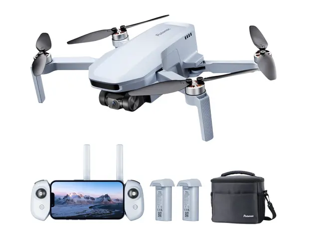 დრონი Potensic Drone ATOM SE (Expansion Kit) 3 batteries in total Grey, 2 image