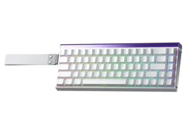 კლავიატურა AULA HERO68 RGB Gaming Keyboard White (Meteor Magnetic Switch), 2 image