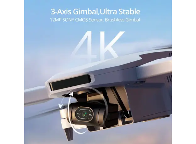 დრონი Potensic Drone ATOM (Fly More Combo) 3 batteries in total Grey, 5 image