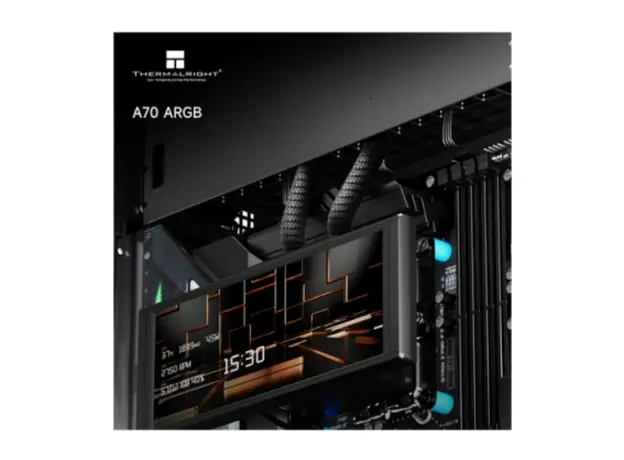 კომპიუტერის ქეისი THERMALRIGHT TR-A70 ARGB 5x120mm ARGB Fans Black, 4 image