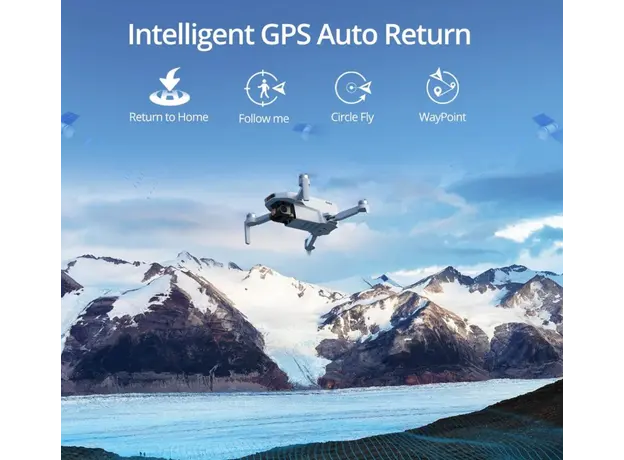 დრონი Potensic Drone ATOM SE (Expansion Kit) 3 batteries in total Grey, 11 image