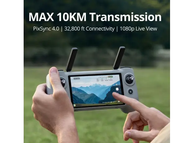 დრონი Potensic Drone ATOM 2 Screen Remote (Standard Kit) AI Tracking Grey, 6 image