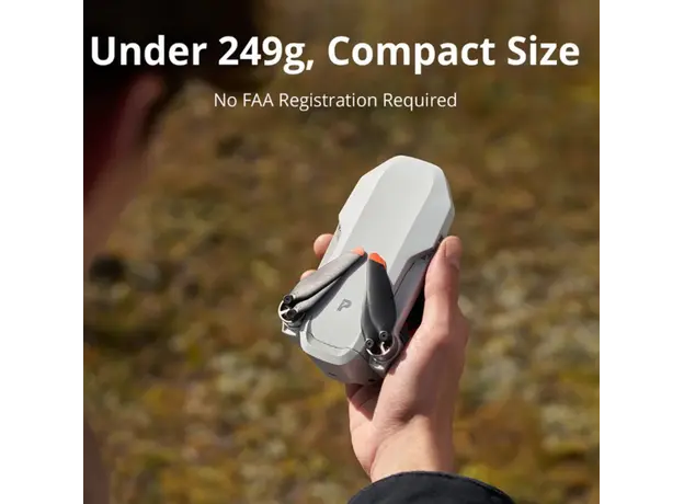 დრონი Potensic Drone ATOM 2 Screen Remote (Standard Kit) AI Tracking Grey, 8 image