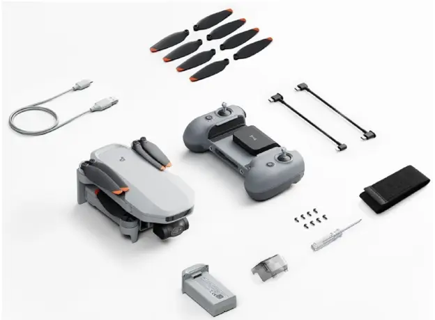 დრონი Potensic Drone ATOM 2 (Standard Kit) AI Tracking Grey, 3 image