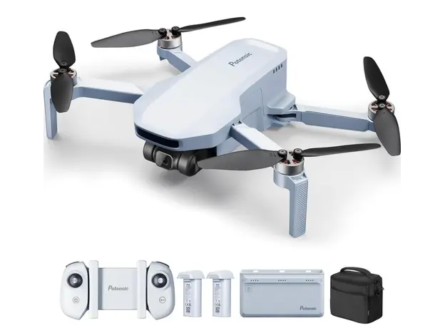 დრონი Potensic Drone ATOM SE (Expansion Kit) 3 batteries in total Grey