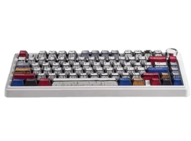 კლავიატურა AULA F75 Wireless Mechanical Keyboard Comics Keycap (Reaper Switch), 4 image