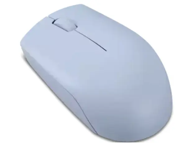 მაუსი Lenovo 300 Wireless Compact Mouse (Frost Blue) with battery, 4 image