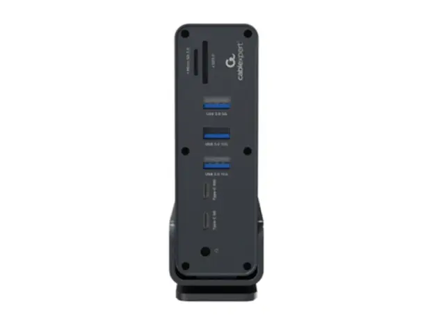 დოქ სადგური Gembird A-CF-COMBO15-01 USB Type-C 15-in-1 multi-port Adapter, 3 image