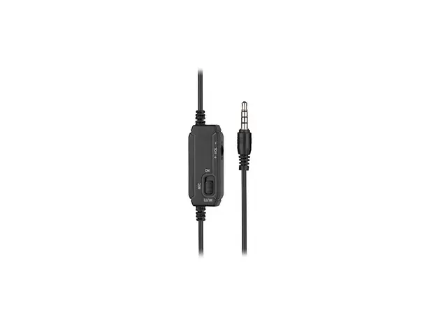 ყურსასმენი 2E 2E-CH11SJ PC Headset CH11, On-Ear, 3.5mm - 2*3.5mm Black, 5 image