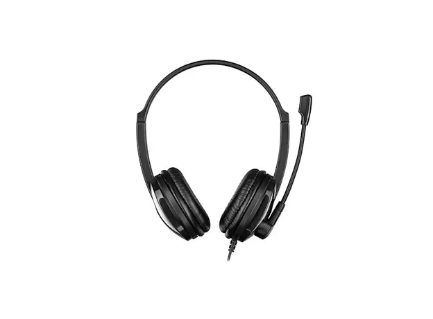 ყურსასმენი 2E 2E-CH12SJ PC Headset CH12, On-Ear, 3.5mm - 2*3.5mm Black, 2 image