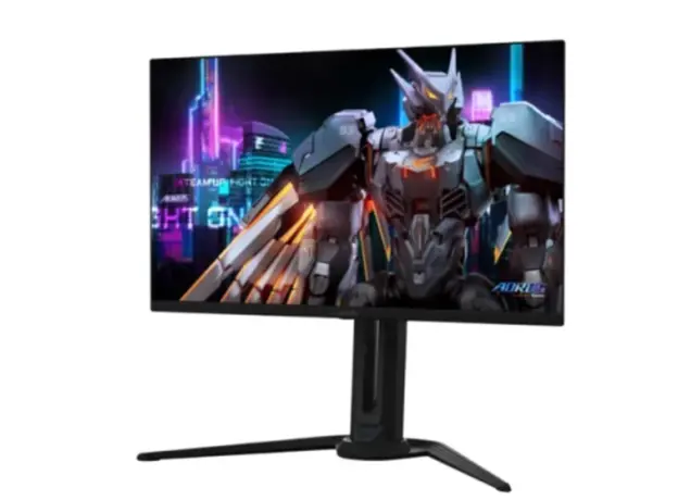 მონიტორი Gigabyte AORUS FO27Q5P 27" QHD QD-OLED 500Hz 0.03ms 2xHDMI DP Mini DP USB/USB-C Built-in Speaker Black, 2 image