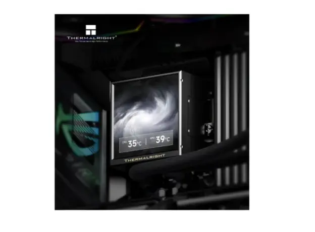 ქულერი THERMALRIGHT Peerless Vision 360 ARGB BLACK CPU Universal Cooler, 5 image
