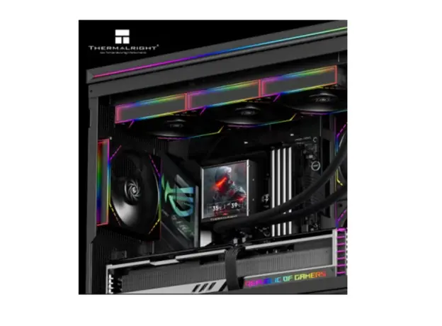 ქულერი THERMALRIGHT Peerless Vision 360 ARGB BLACK CPU Universal Cooler, 6 image