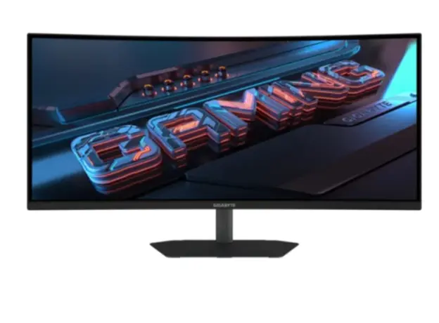 მონიტორი Gigabyte G34WQC2 34" WQHD VA 200Hz 1ms 2xHDMI 2xDP Built-in Speaker Black