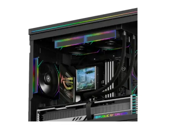 ქულერი THERMALRIGHT Peerless Vision 240 ARGB BLACK CPU Universal Cooler, 3 image