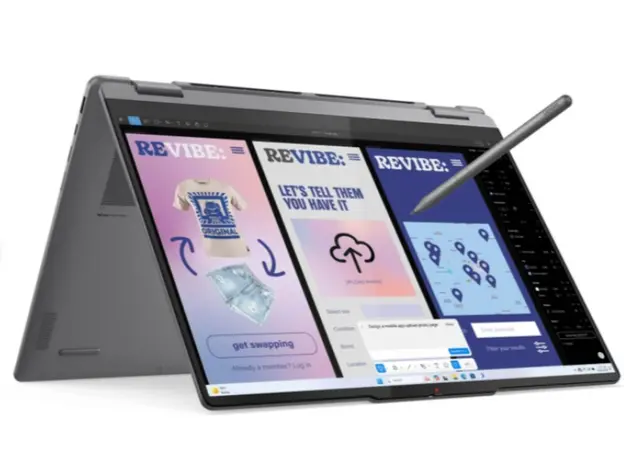 ნოუთბუქი Lenovo Ideapad Yoga 7 2-in-1 16''  2.8K  OLED Touch  Ultra 7 256V 16GB 1TB SSD Integrated Arc Graphics Luna Grey (83JT0028RK), 2 image