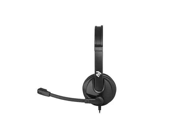 ყურსასმენი 2E 2E-CH12SJ PC Headset CH12, On-Ear, 3.5mm - 2*3.5mm Black, 3 image
